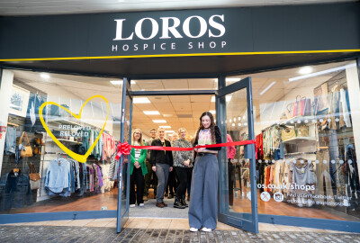 New LOROS charity shop in Beaumont Leys shopping centre