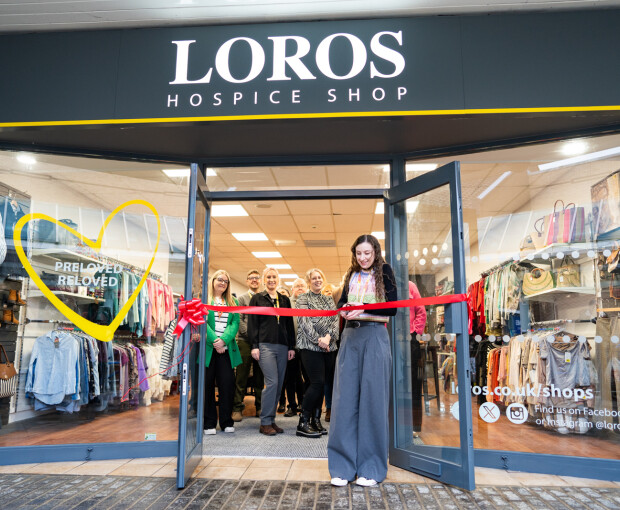 New LOROS charity shop in Beaumont Leys shopping centre